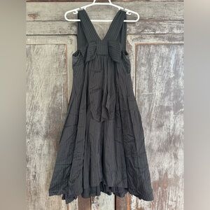 Black cocktail dress with Bow Detail